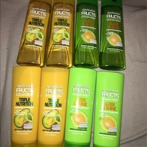 Bundle of garnier fructis shampoo & conditioner